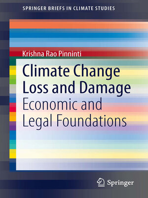 cover image of Climate Change Loss and Damage